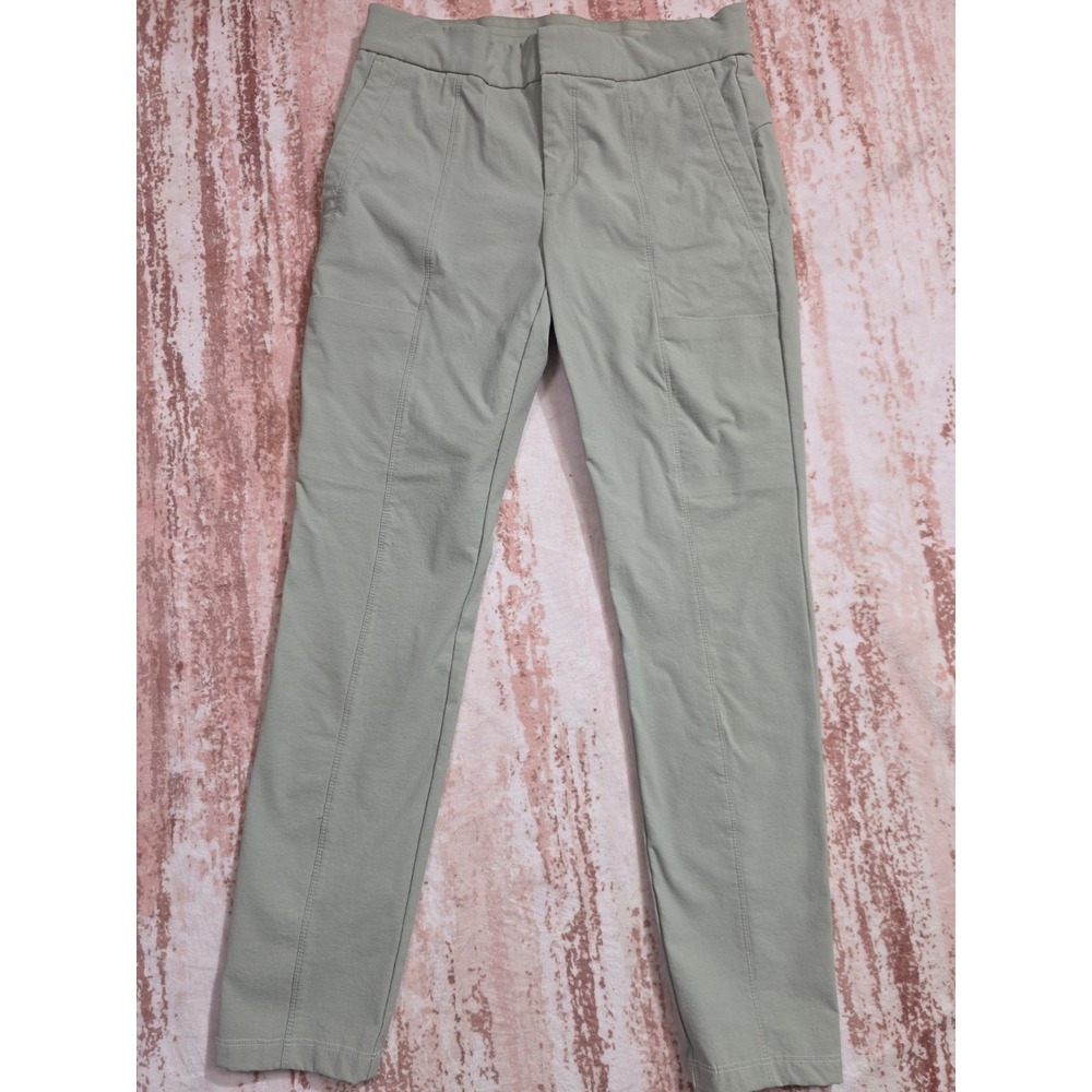 Athleta Headlands Hybrid Cargo Pants Sage Green Utility Hiking Tights Womens